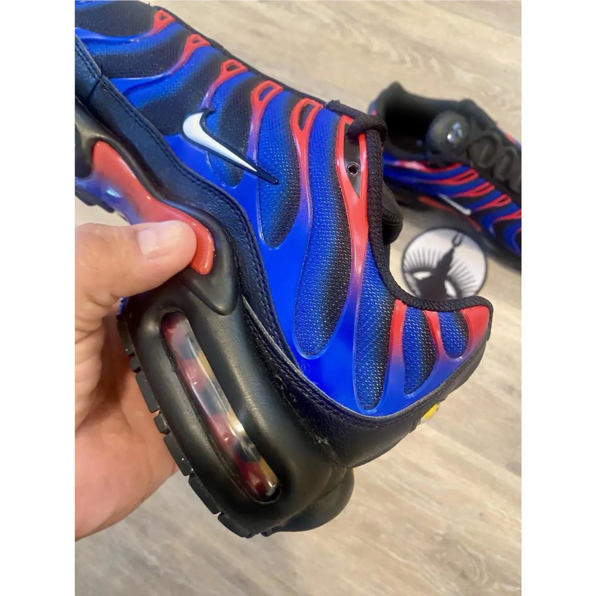 Nike shoes - Nike Air Max Plus - Air Max Plus - FN7805-001 - Black / University Red / Racer Blue (UPC: 196609224586) 1