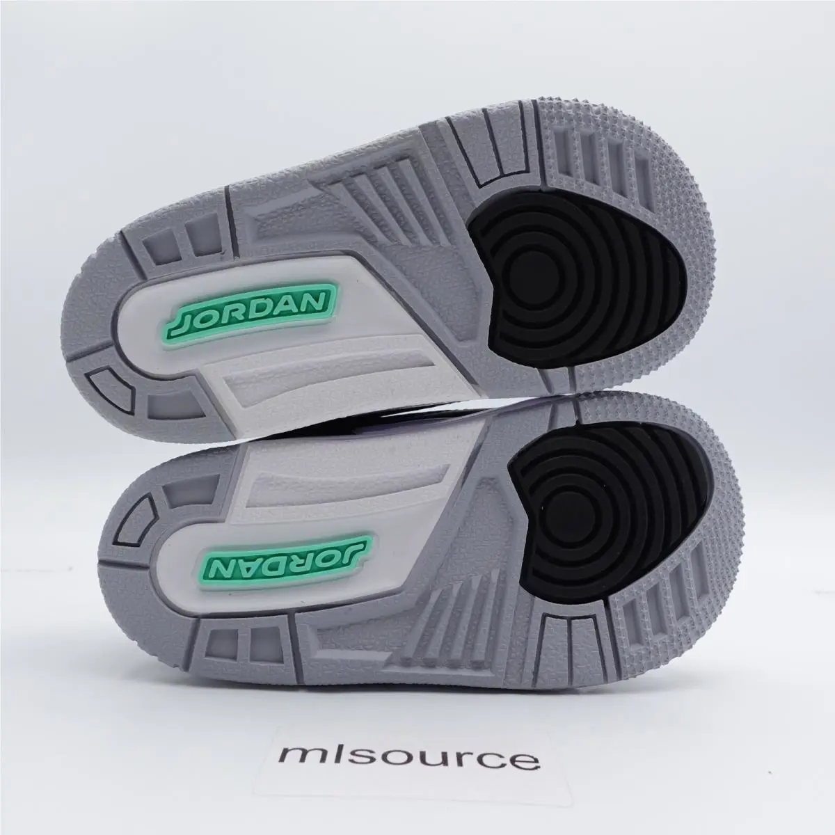 Nike shoes - Jordan 3 Retro - Retro - DM0968-031 - Black, Manufacturer: Black/Green Glow/Wolf Grey (UPC: 197593773715) 4