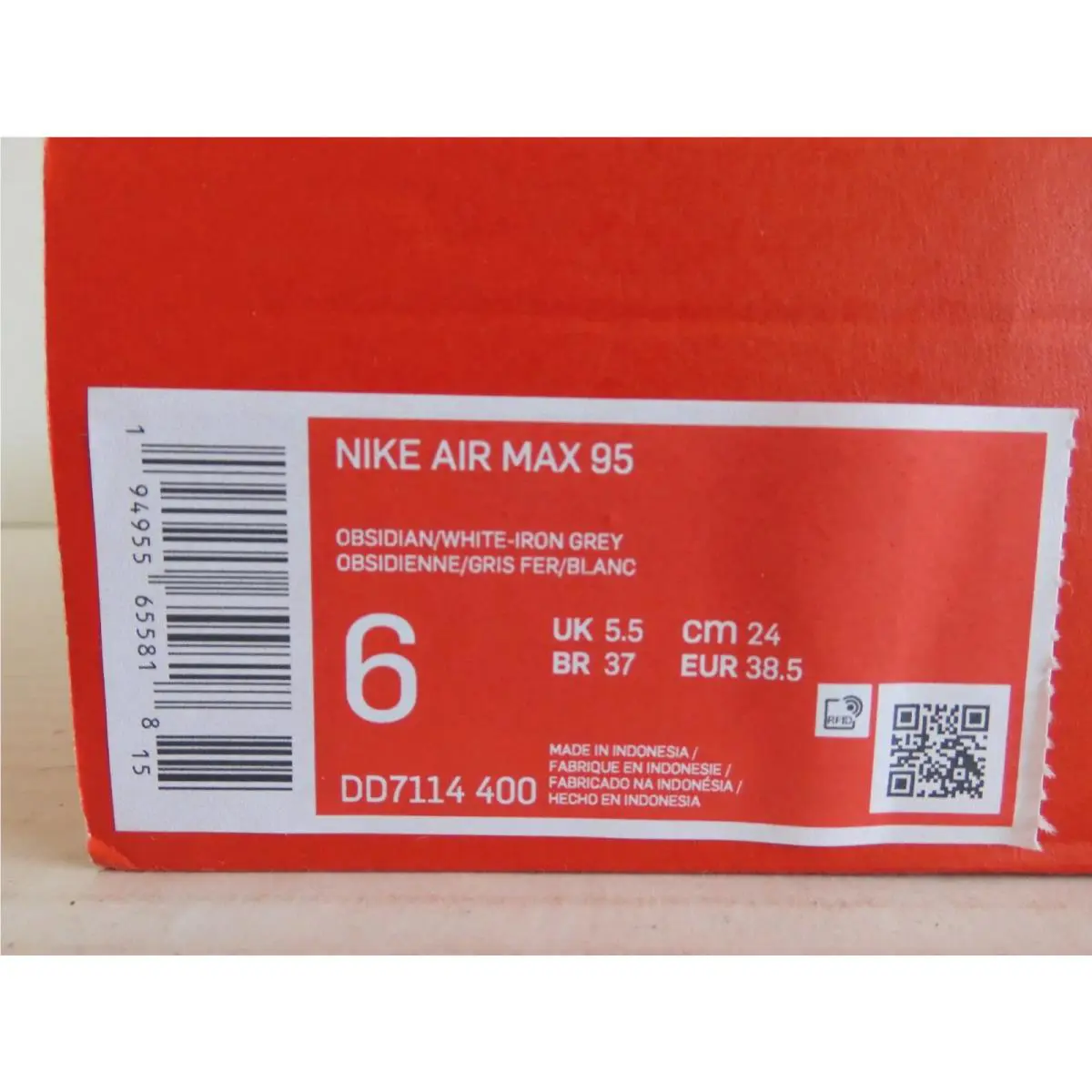 Nike shoes - Nike Air Max 95 - Air Max - DD7114-400 - Blue (UPC: 194955655818) 3