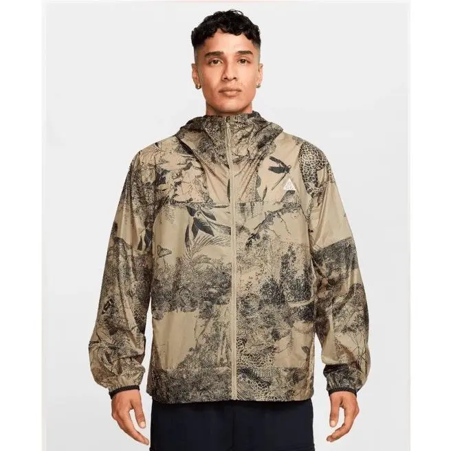 Nike clothing - Nike ACG Cinder Cone Camo Windproof Print Jacket - HJ2885 - Multicolor 0