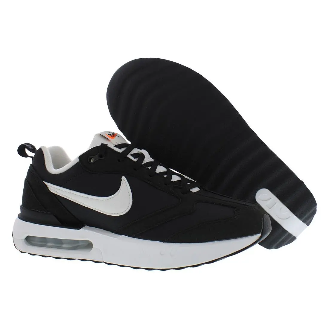 Nike Air Max Dawn GS Boys Shoes Size 7 Color: Black/summit White - Black, Main: Black