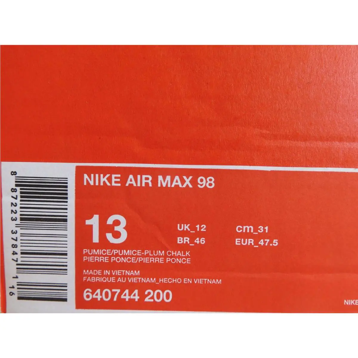 Nike shoes - Nike Air Max 98 - Air Max - 640744-200 - Pink (UPC: 887223378471) 3