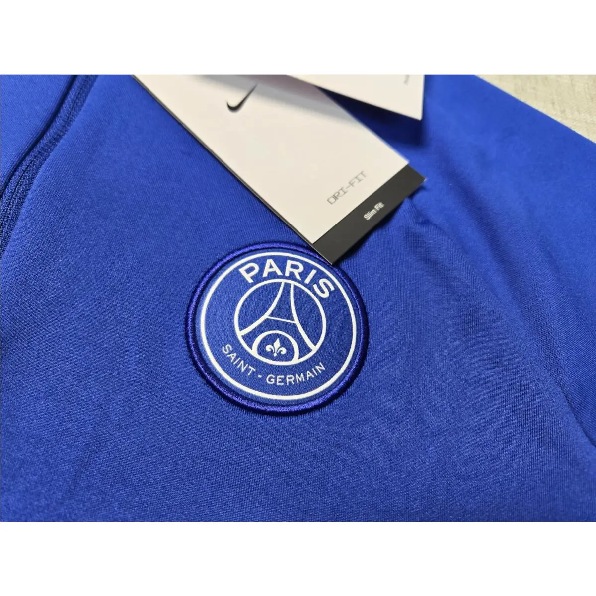 Nike clothing - NIKE X PSG Dri-Fit Strike Drill Top - DN2815-418 - Blue White 2