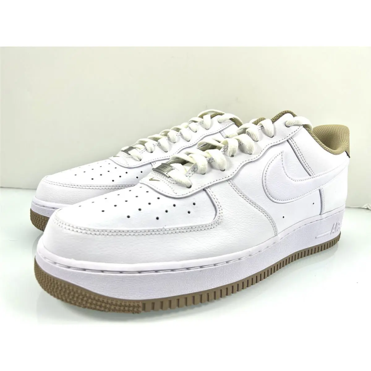 Nike shoes - Nike Air Force 1 `07 - DR9867-100 - White/Khaki 4