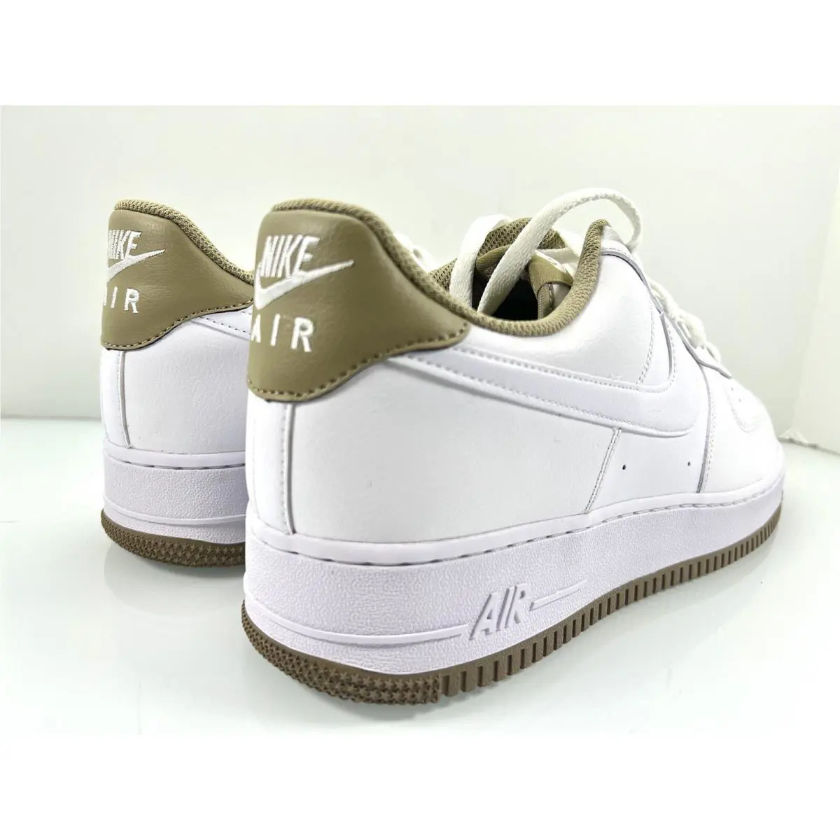 Nike shoes - Nike Air Force 1 `07 - DR9867-100 - White/Khaki 5