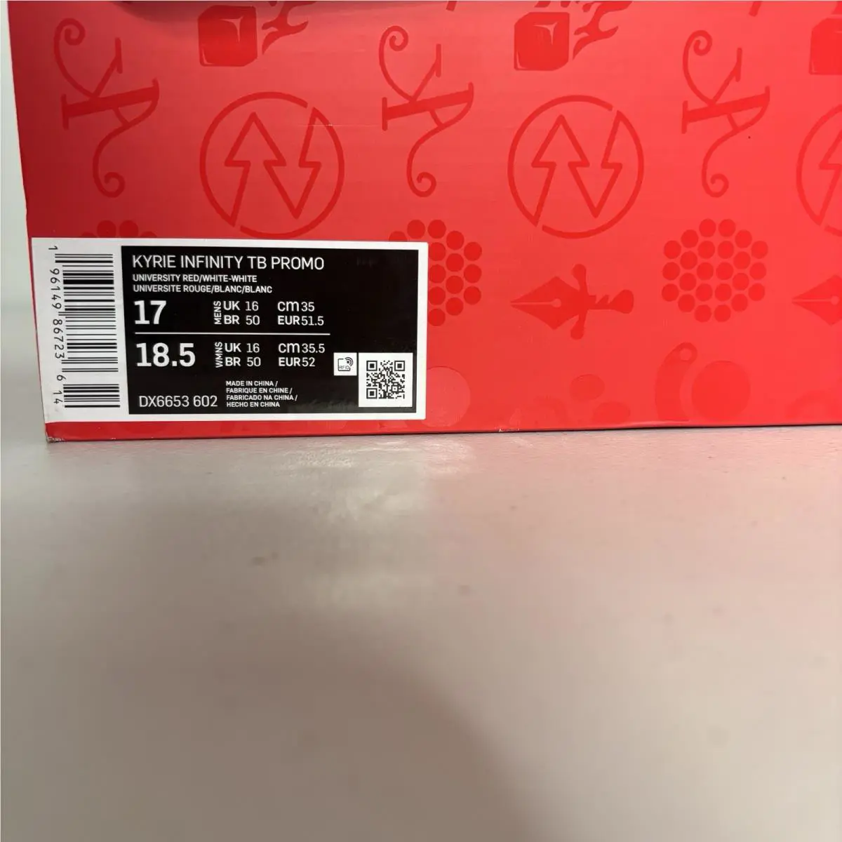 Nike shoes - Nike Kyrie Infinity - Kyrie Infinity - DX6653-602 - Red 5
