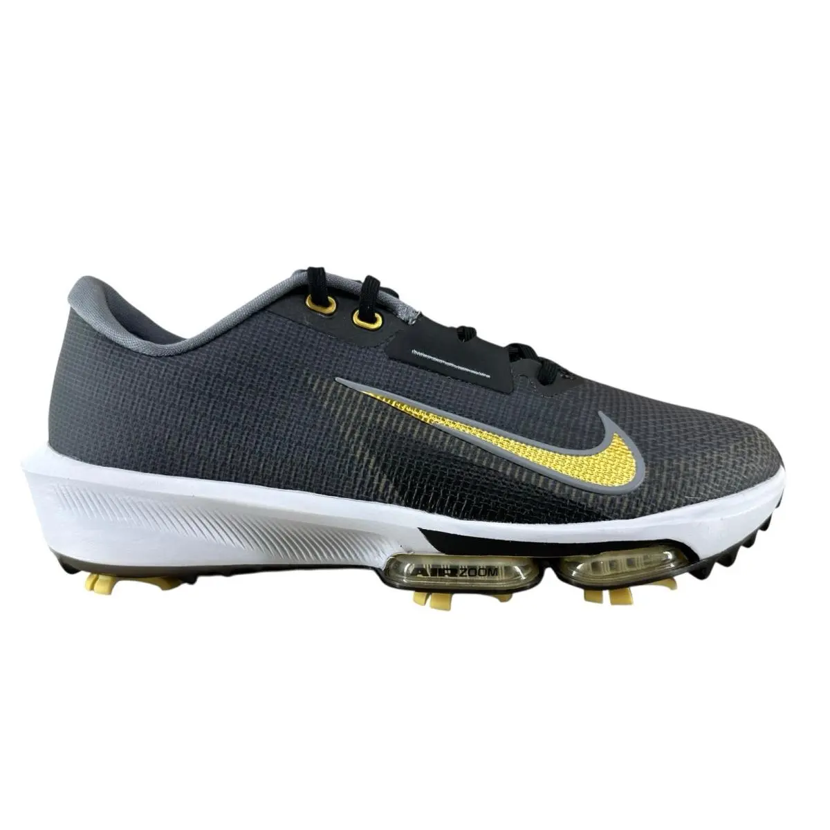 Nike Air Zoom Infinity Tour 2 Golf Shoes Black Gold FD0217-003 Size 10