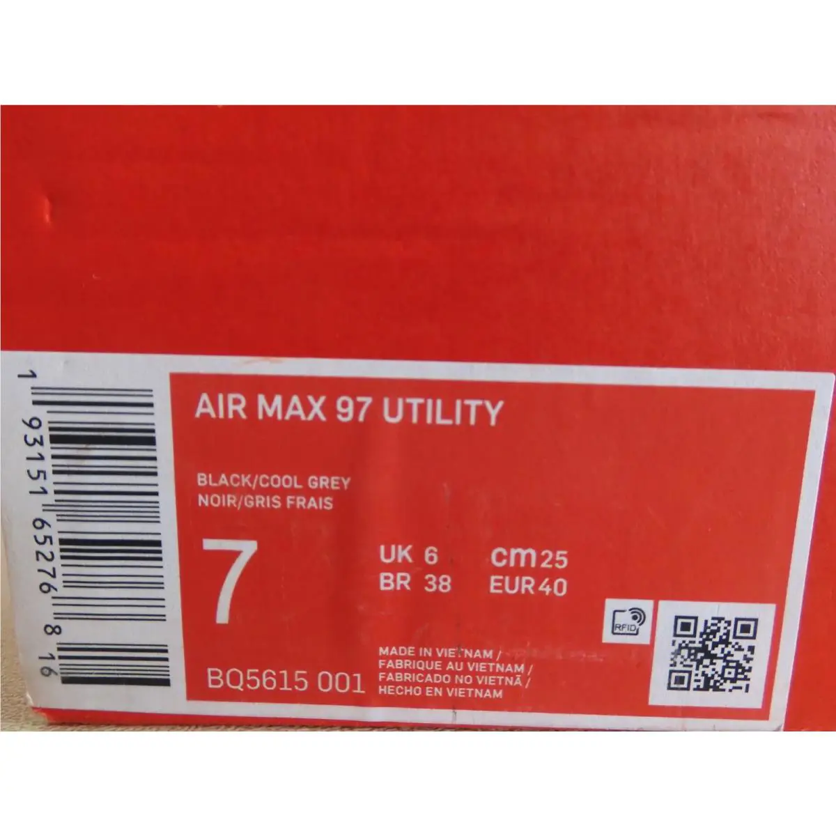 Nike shoes - Nike Air Max 97 - Air Max - BQ5615-001 - Black (UPC: 193151652768) 3
