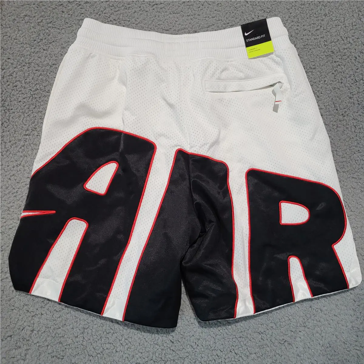 Nike clothing - Air More Uptempo Shorts - Air More Uptempo Shorts - BV7737-100 - White 0