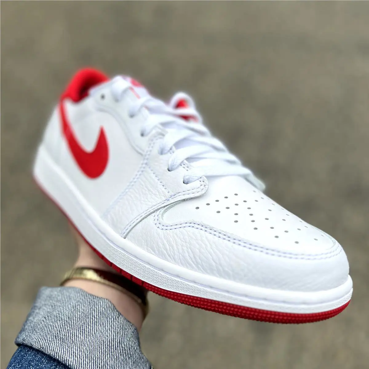 Nike shoes - Nike Air Jordan 1 - Air - Nike Mens Shoe - White 7