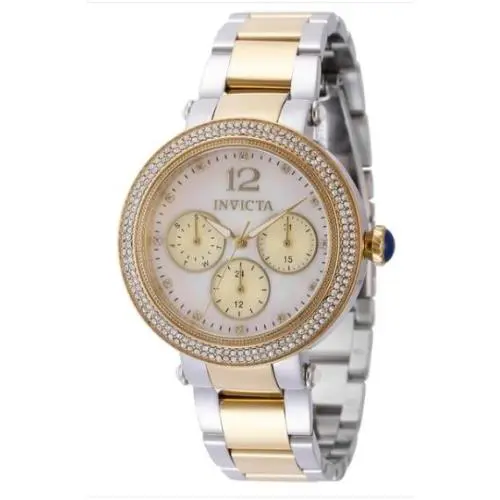 Invicta Bolt Womens Watch Stainless Steel Mother of Pearl Analog Quartz 44705 - Quartz