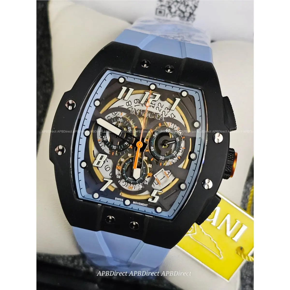 Invicta Racing – Titanium Limited JM Juan Manuel 235 Sapphire Mens Watch
