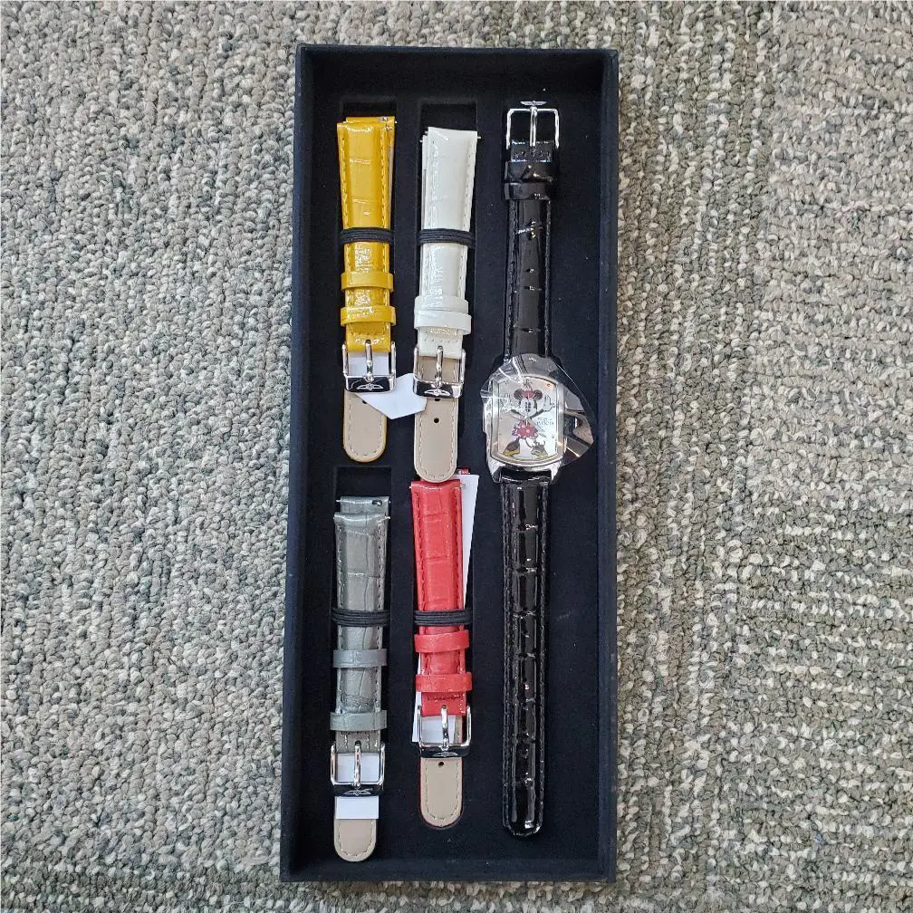 Invicta Womens Watch Minnie Mouse Leather Strap 23775 Disney ROC043376
