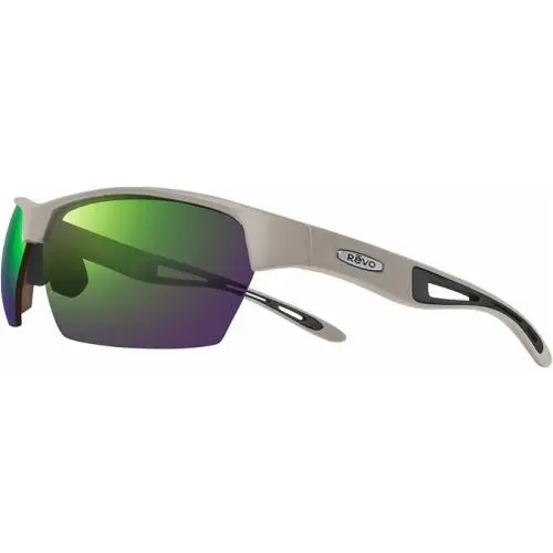 Sunglasses Jett Smoky Grey Frame / Green Polarized Lens RE1167 by Revo