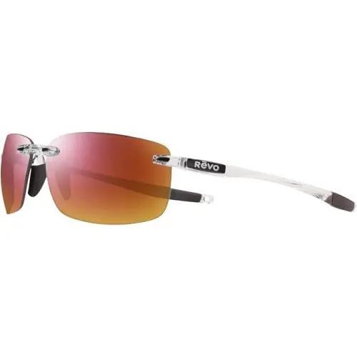 Sunglasses Descend N Clear Frame / Spectra Ruby Polarized Lens RE4059 by Revo