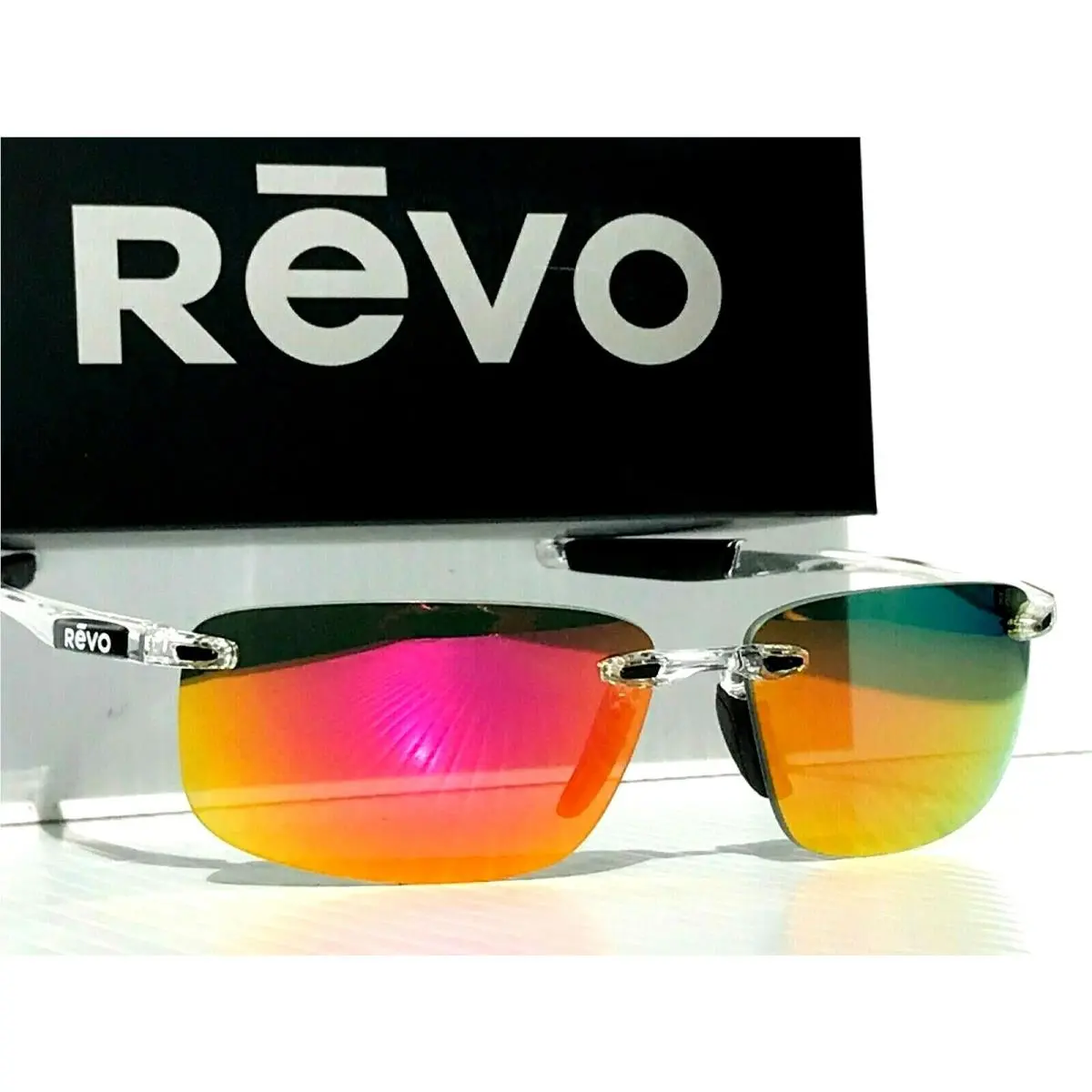Descend N Clear Polarized Spectra Ruby Lens Sunglass 4059 09 SP by Revo