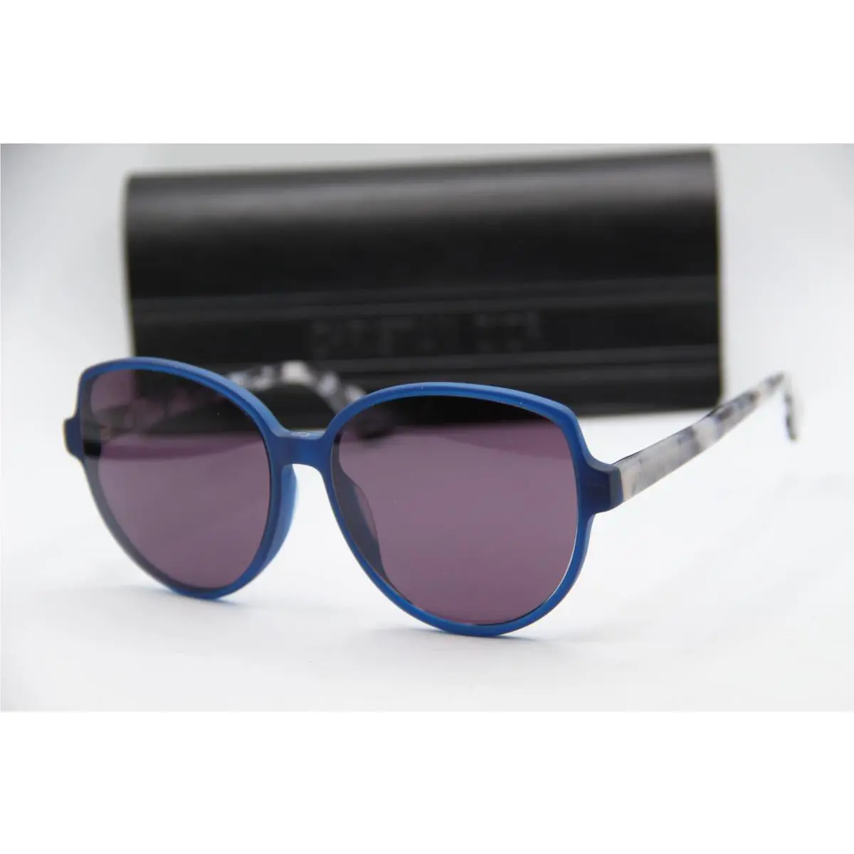 Christian  DIORONDE2 X6EC6 Blue Grey Havana Sunglasses 58-16 by Dior
