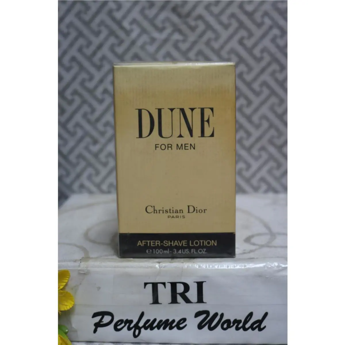 Dune For Men Christian Dior After Shave Splash 3.4 Fl. Oz. Vintage