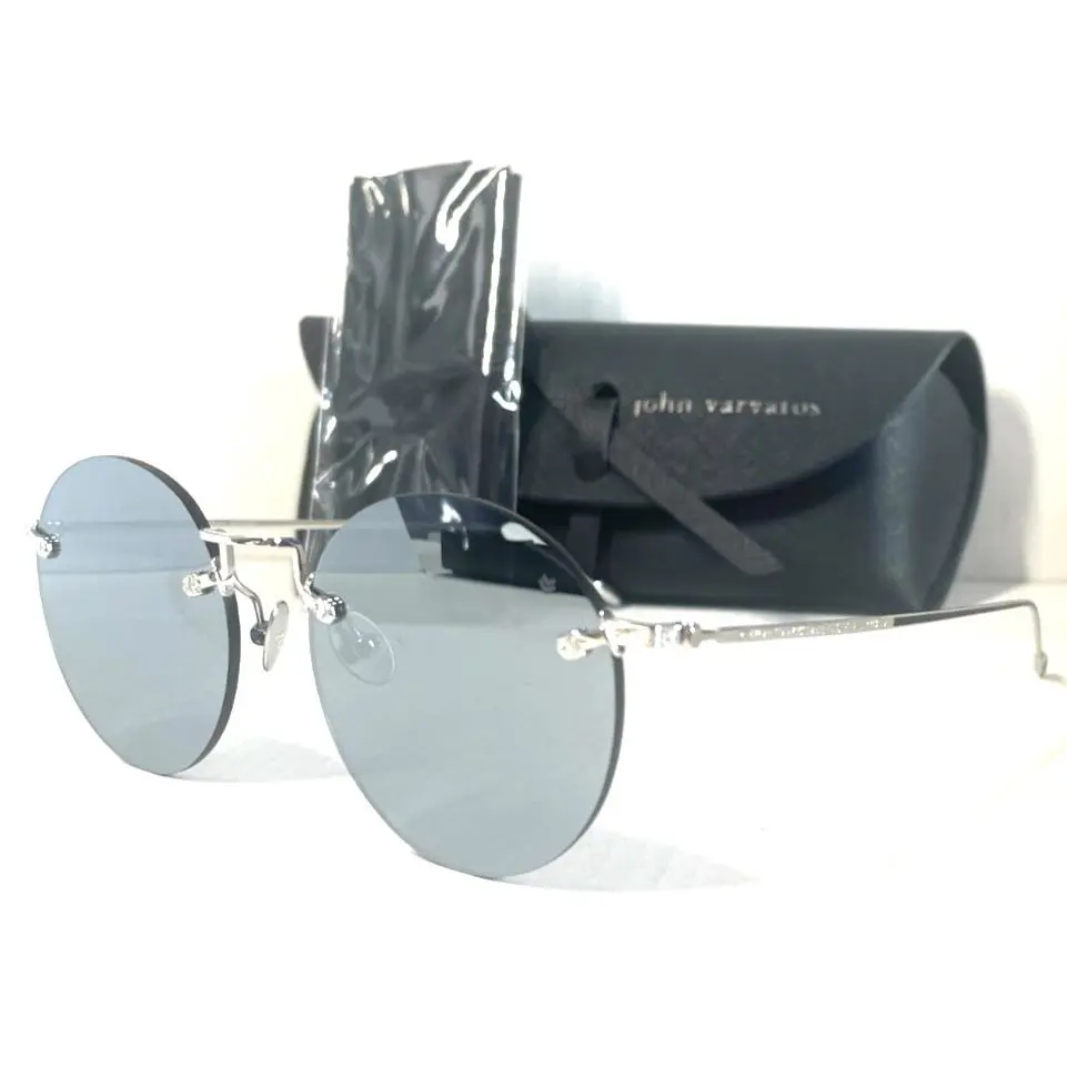 John Varvatos Artisan V525 Gunmetal/smoke Mirror Lens Sunglasses 51-20 Japan