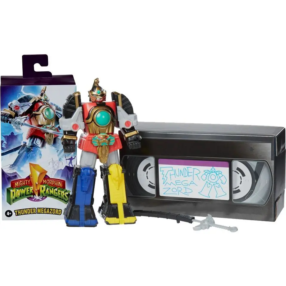 Power Rangers Mighty Morphin Retro Thunder Megazord Action Figure