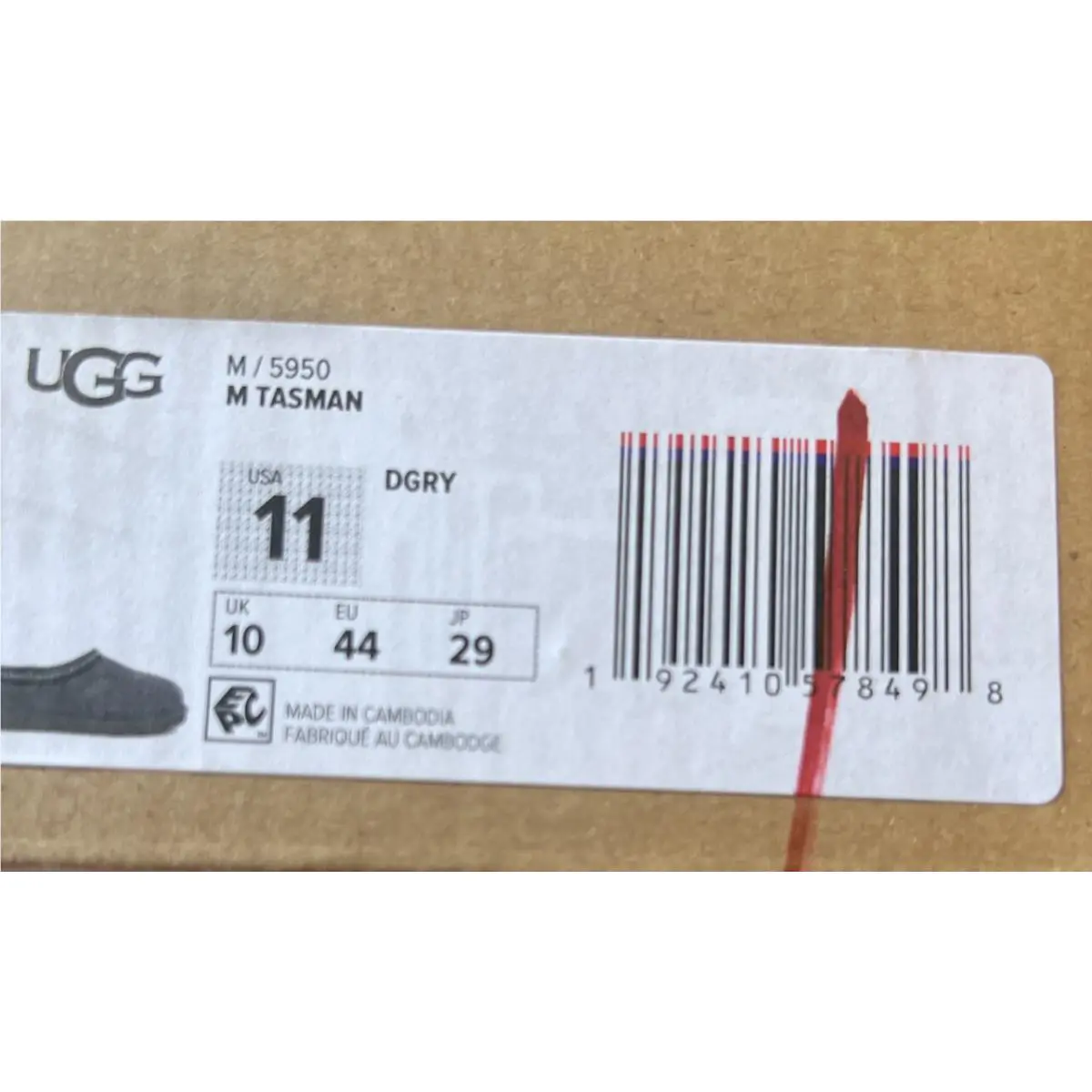 UGG shoes - TASMAN - TASMAN - Dark Grey 4