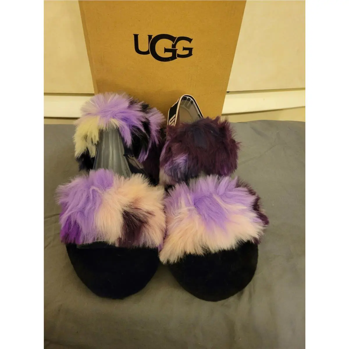 UGG shoes - UGG FLUFF - FLUFF - Gray (UPC: 194715469112) 0