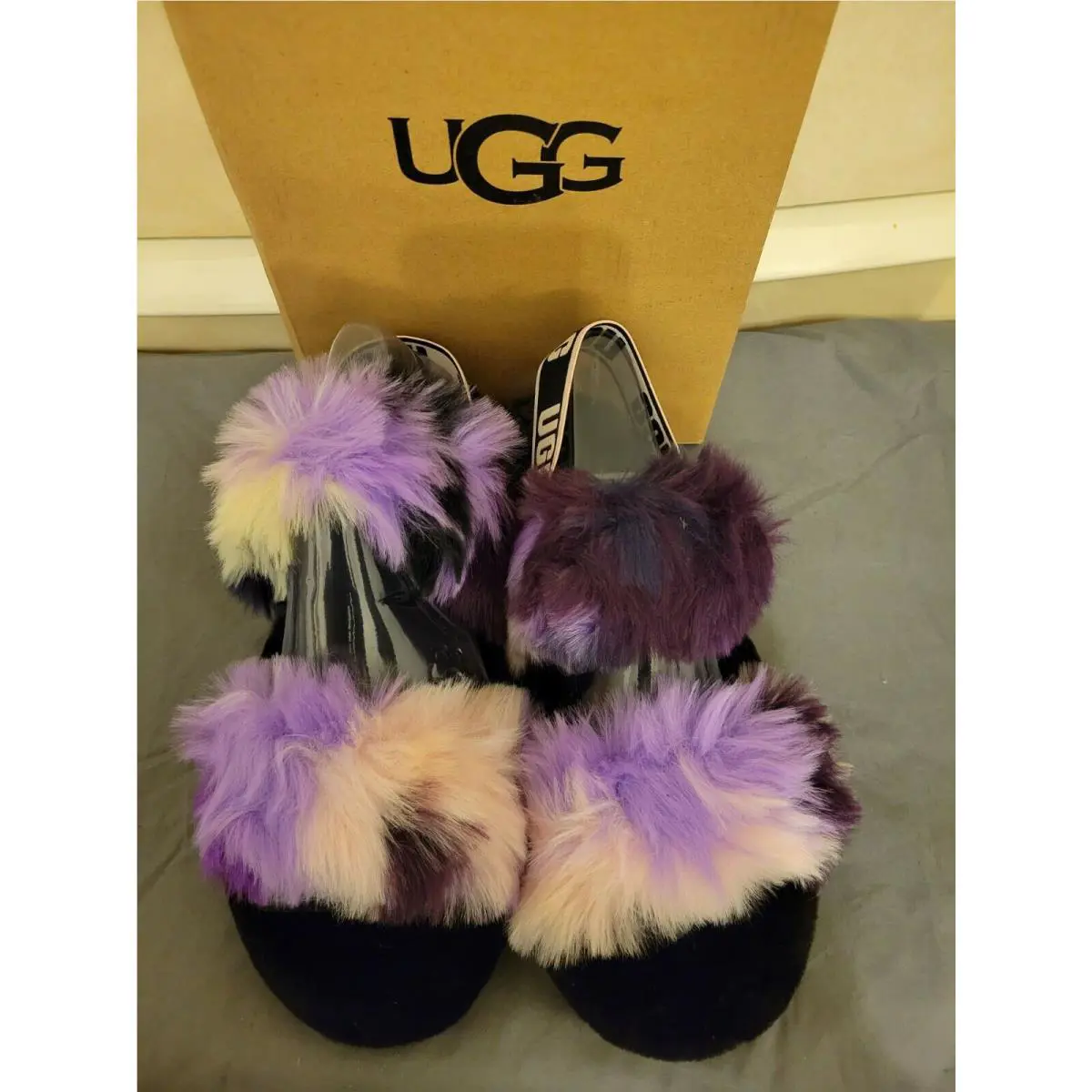 UGG shoes - UGG FLUFF - FLUFF - Gray (UPC: 194715469112) 1