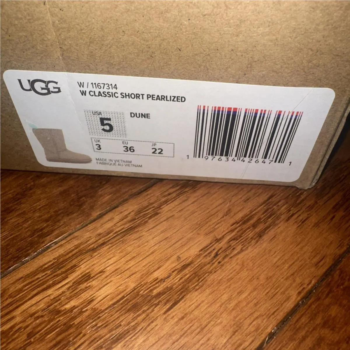 UGG shoes - Short Pearlized Dune - Short Pearlized Dune - Dune 0