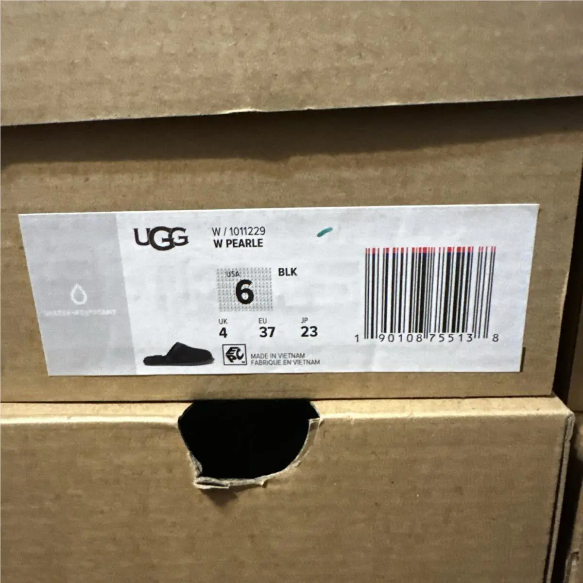 UGG shoes - 1011229 PEARLE SUEDE - PEARLE SUEDE - Black 7