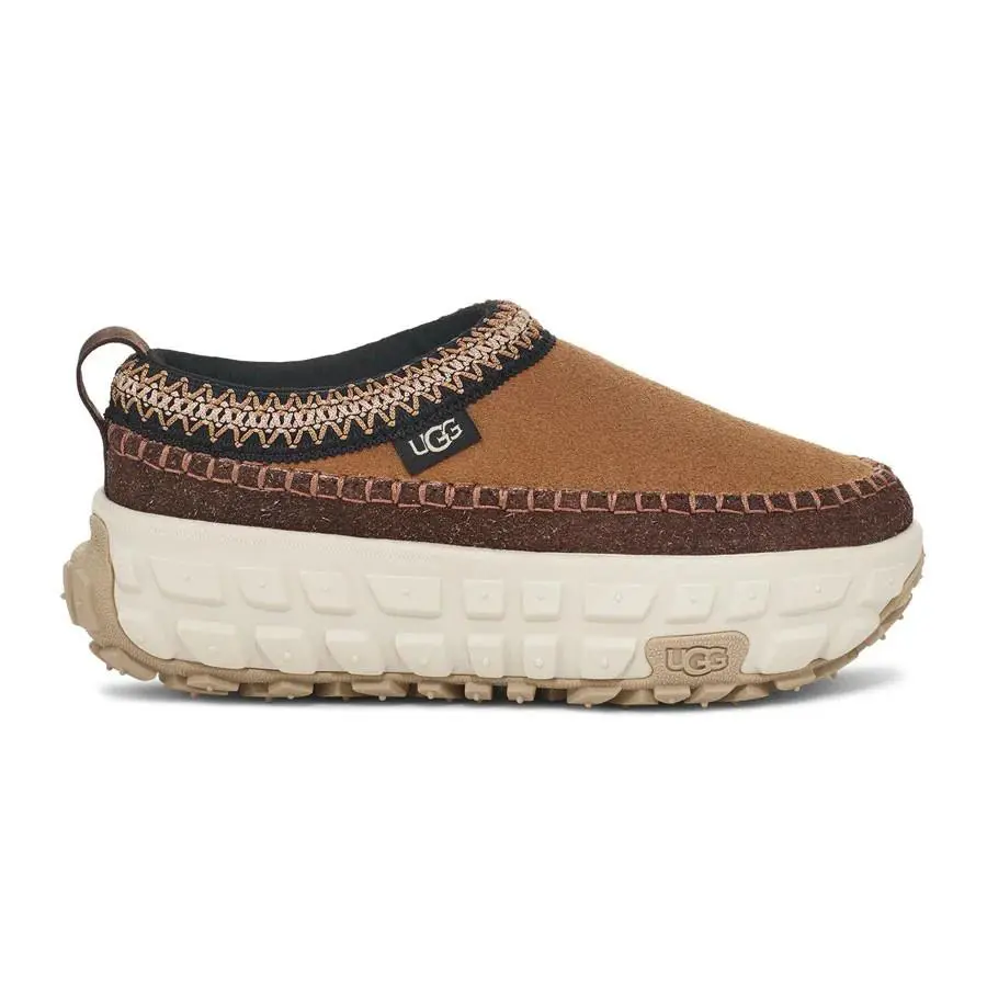 Ugg Venture Daze 1154530 Clogs Chestnut Ceramic Suede Slip-on Shoes Mens Size 11 - Brown