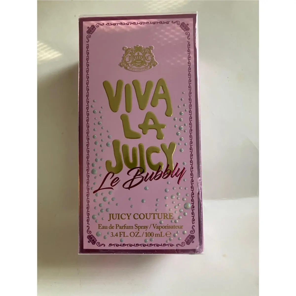 Viva LA Juicy- LE Bubbly 3.4oz Edp Spray For Women Rare Sealed