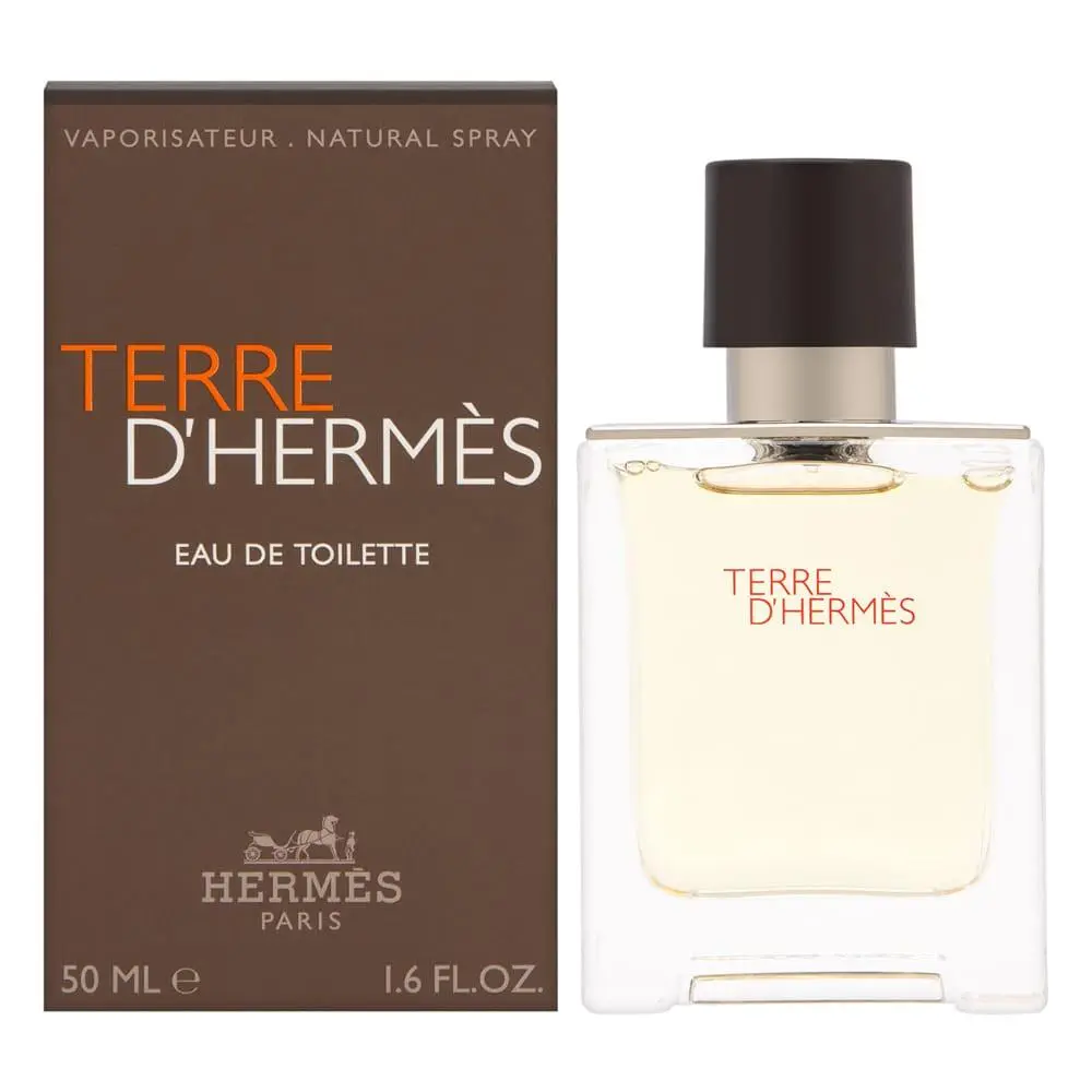 Terre D’hermès by Hermès For Men 1.6 oz Edt Spray Woody Citrus Fresh Cologne