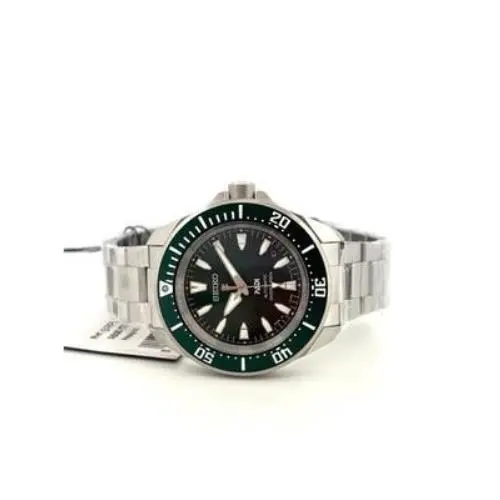 Seiko Prospex Samurai Sea Padi Special Edition Green Dial 41.7mm Watch SRPL53 - Dial: Green