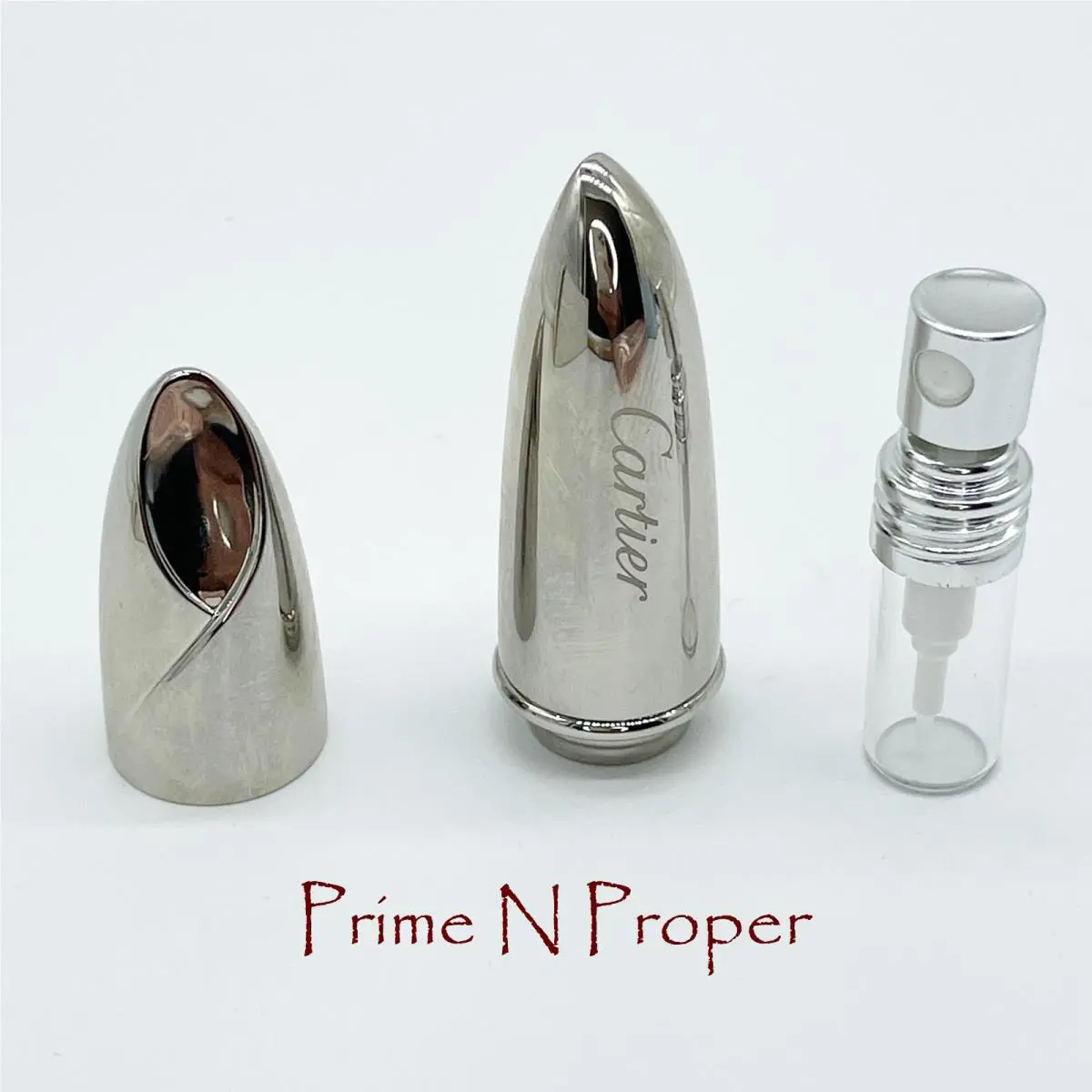Cartier Refillable Mini Vaporizer with Refill Sprays w/ 3 x 1.5 ML