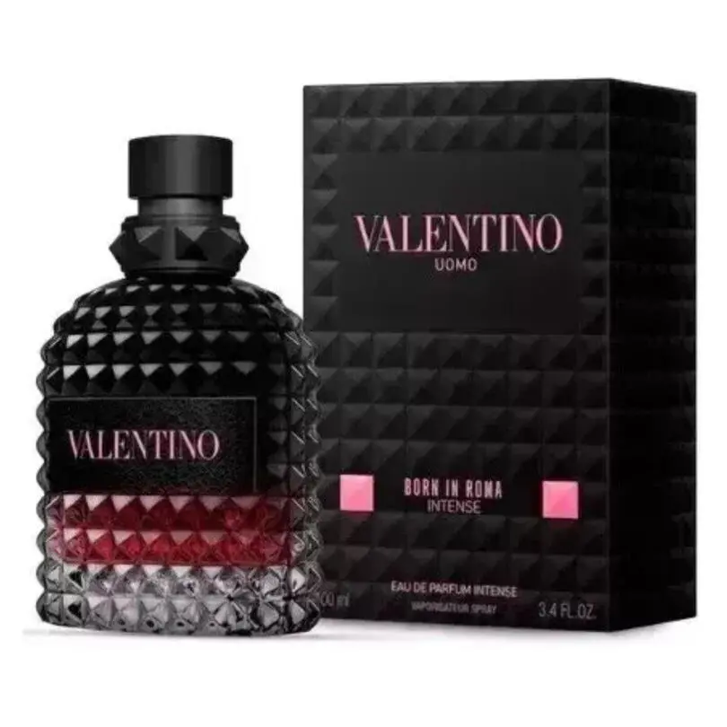 Valentino Uomo Born in Roma Intense Men 3.4 oz 100 ml Eau De Toilette Spray