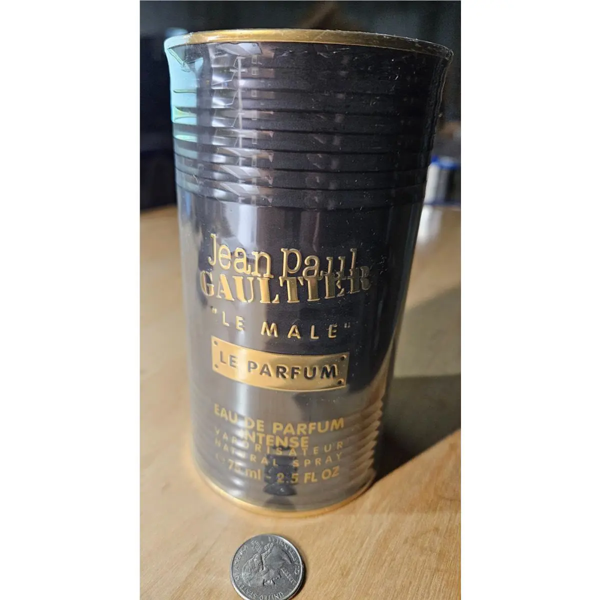 Jean Paul Gaultier Le Male Le Parfum Edp Intense For Men 2.5 Fl. Oz. /75ml E4-9