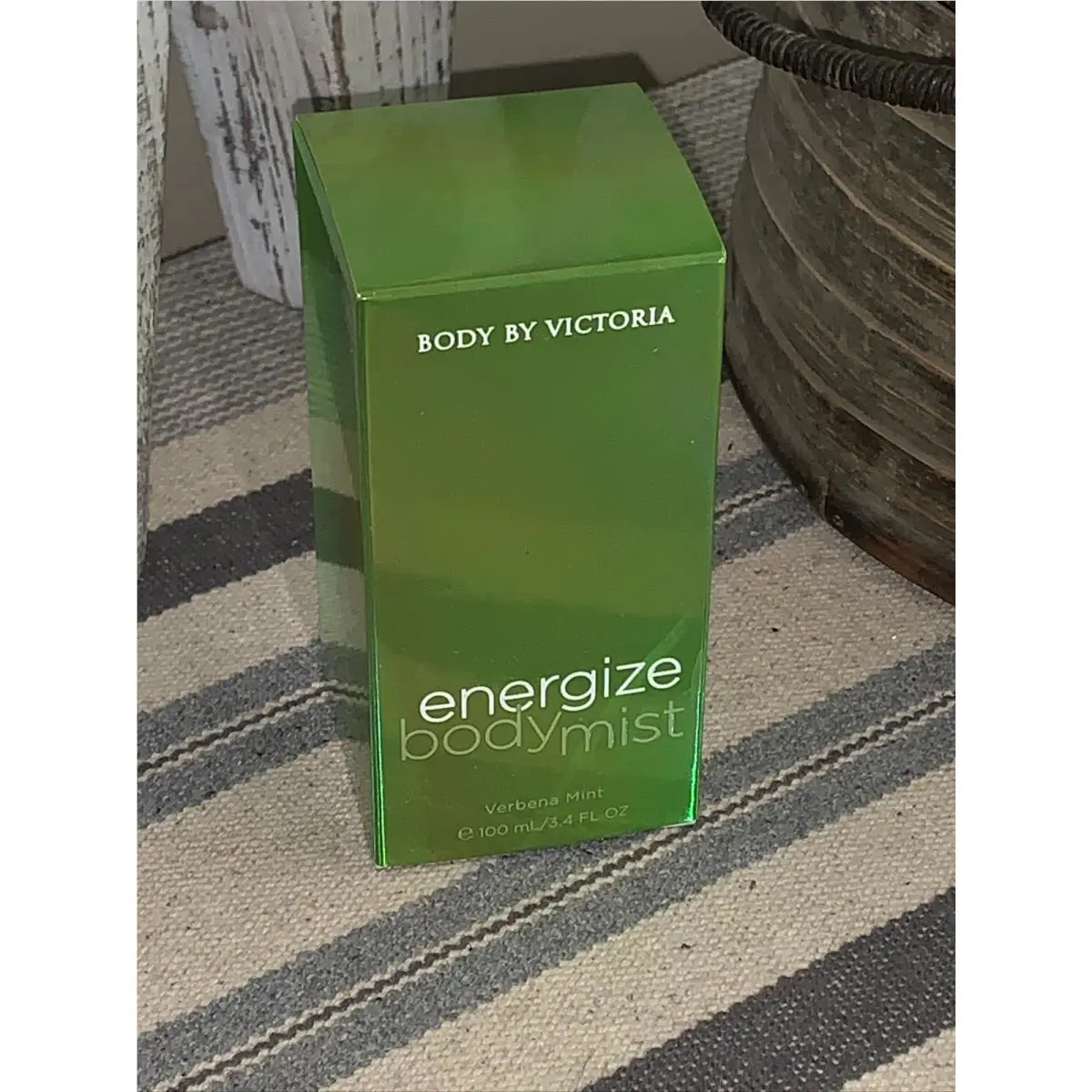 Victoria`s Secret Energize Body Mist Body By Victoria Bottle Retired tb5m