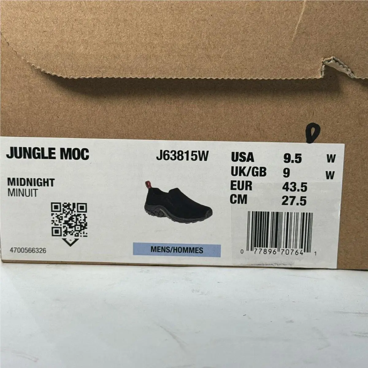 Merrell shoes - Jungle Moc - Jungle Moc - Black (UPC: 0077896707641) 9