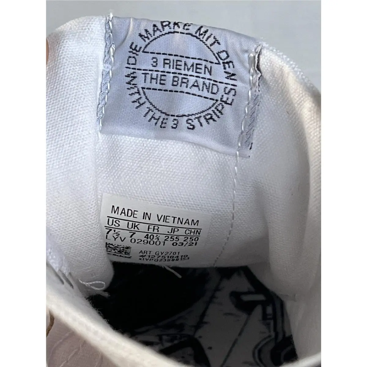 Adidas shoes - adidas Nizza - Nizza - GY2701 - White 8