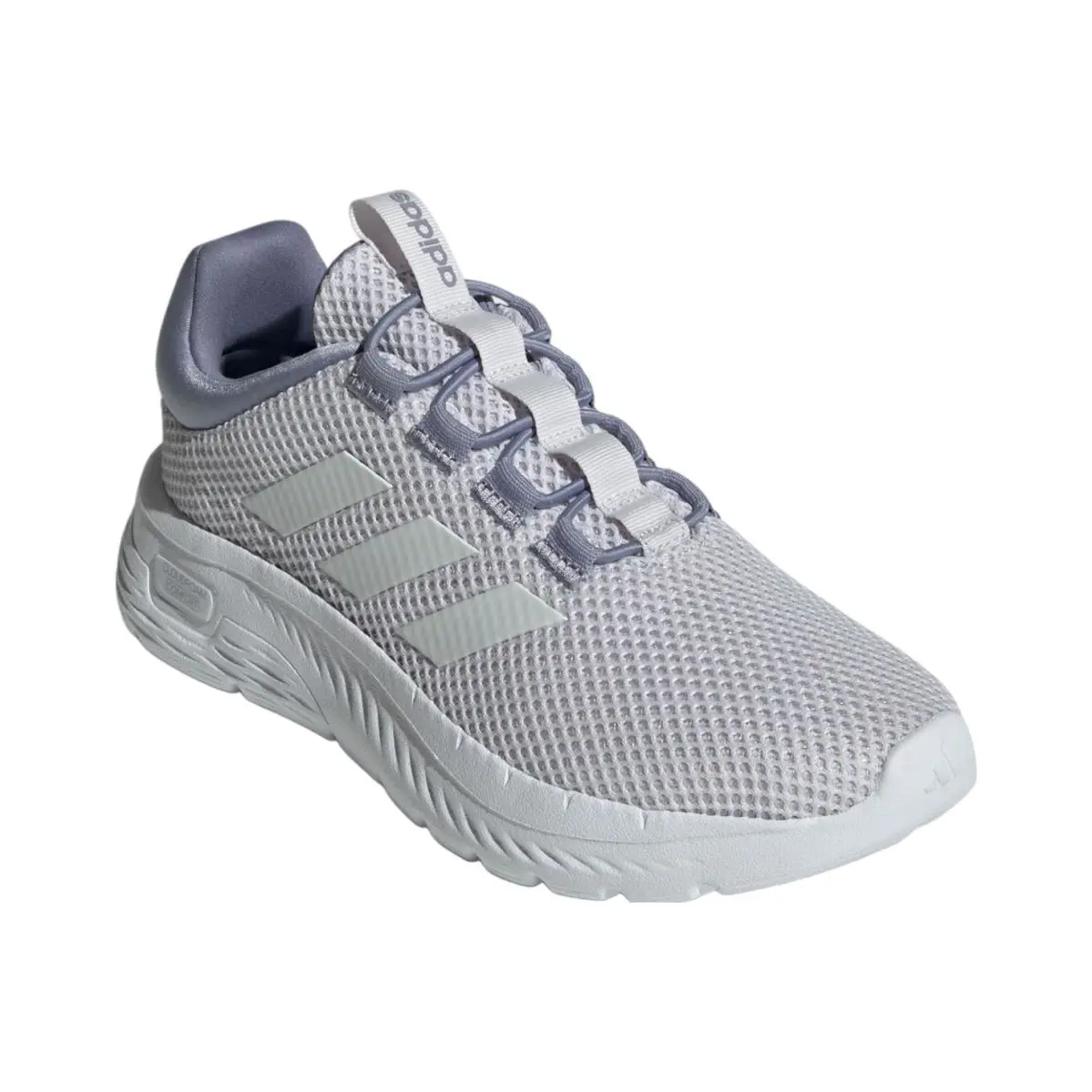 Adidas Cloudfoam Comfort Low Sneakers Women Shoes Dash Grey/white Size 8.5 - Dash Grey / Cloud White - IH6048