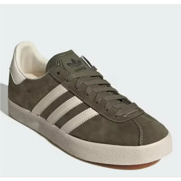 Adidas Gazelle 85 Olive Strata Men`s Size 10 Skate Walk Casual Shoes