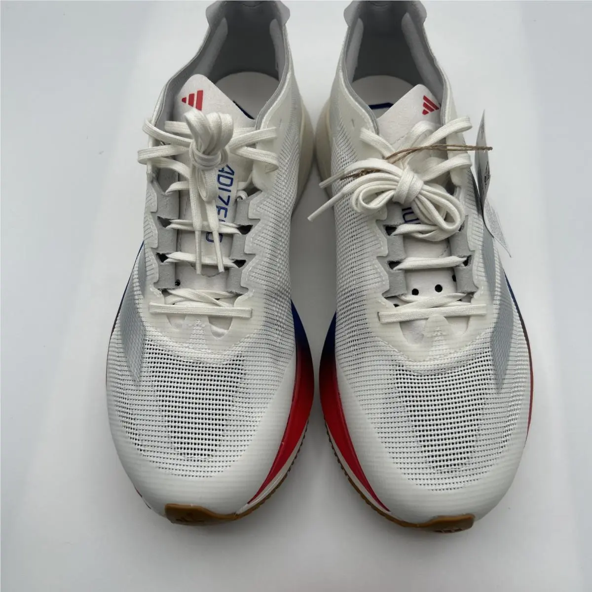 Adidas shoes - adidas Adizero Boston 12 - Adizero Boston - JI4480 - White Silver Fuschia Blue (UPC: 0197615102134) 11