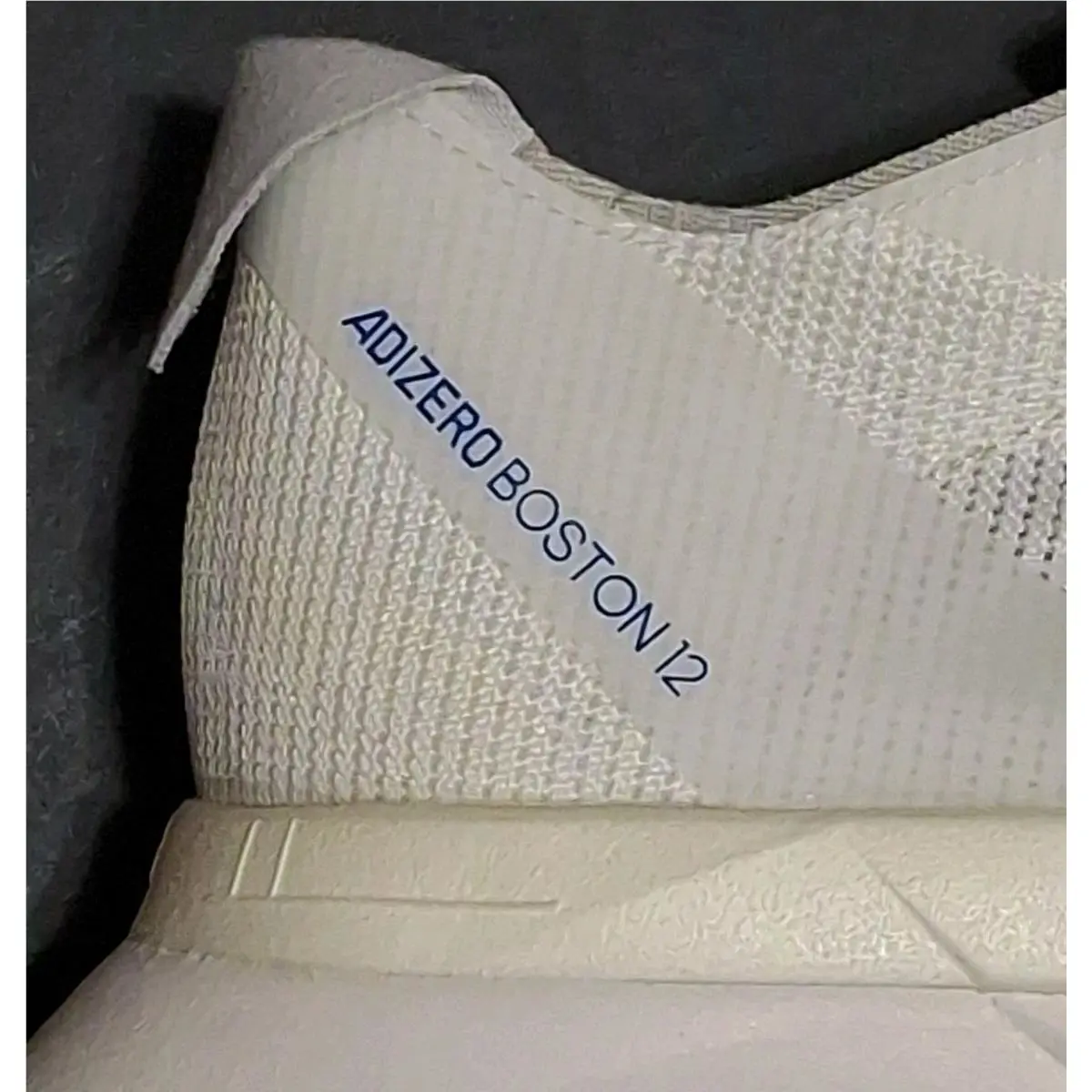 Adidas shoes - adidas Adizero Boston 12 - Adizero Boston - JI4480 - White Silver Fuschia Blue (UPC: 0197615102134) 10