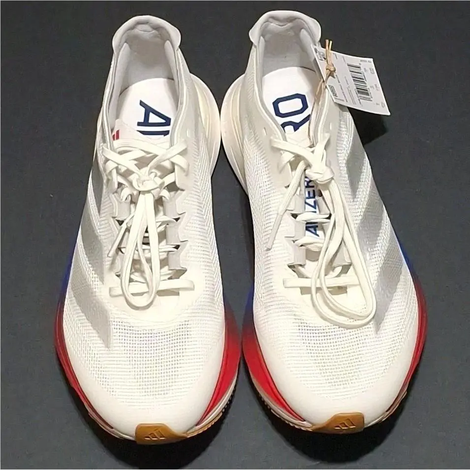 Adidas shoes - adidas Adizero Boston 12 - Adizero Boston - JI4480 - White Silver Fuschia Blue (UPC: 0197615102134) 5