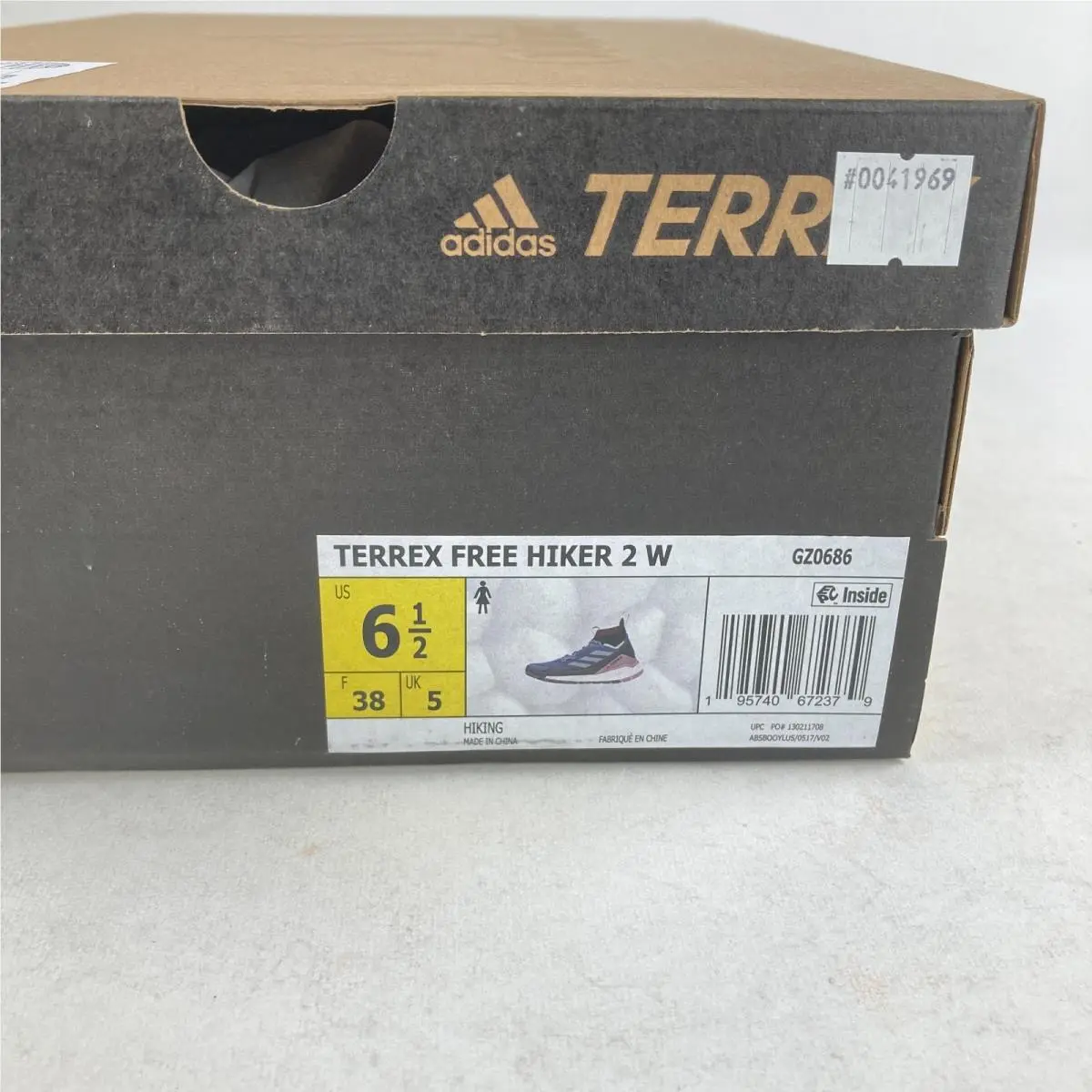 Adidas shoes - adidas TERREX Free Hiker - TERREX Free Hiker - GZ0686 - Blue 1