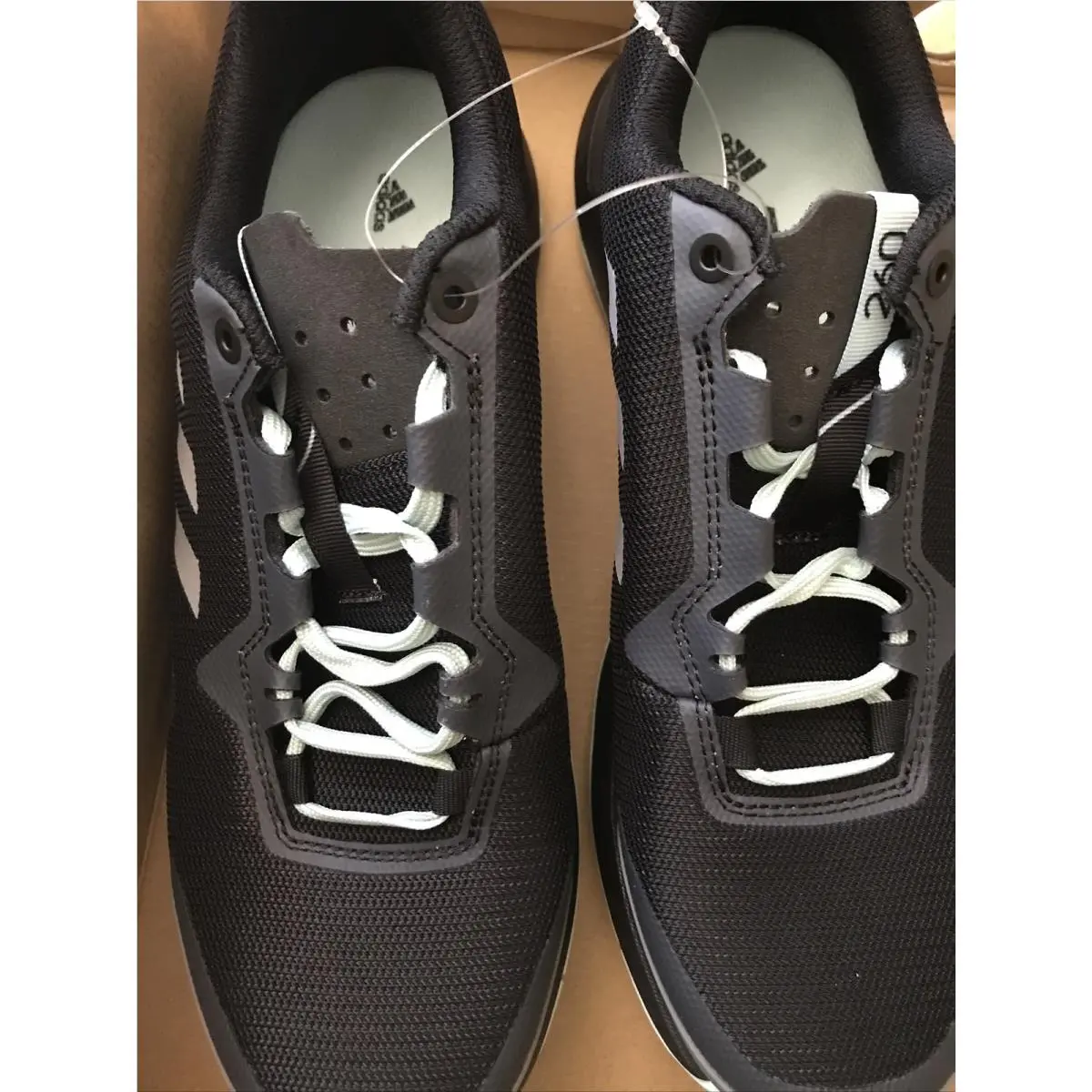 Adidas Terrex Womens 7 1/2 Cmtk W Women Plein Air Outdoor Blk/white Tennis Shoes-new