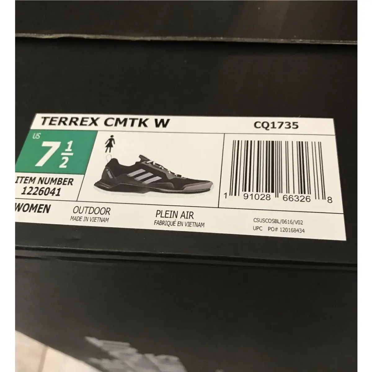 Adidas shoes - Black (UPC: 0191028663268) 0