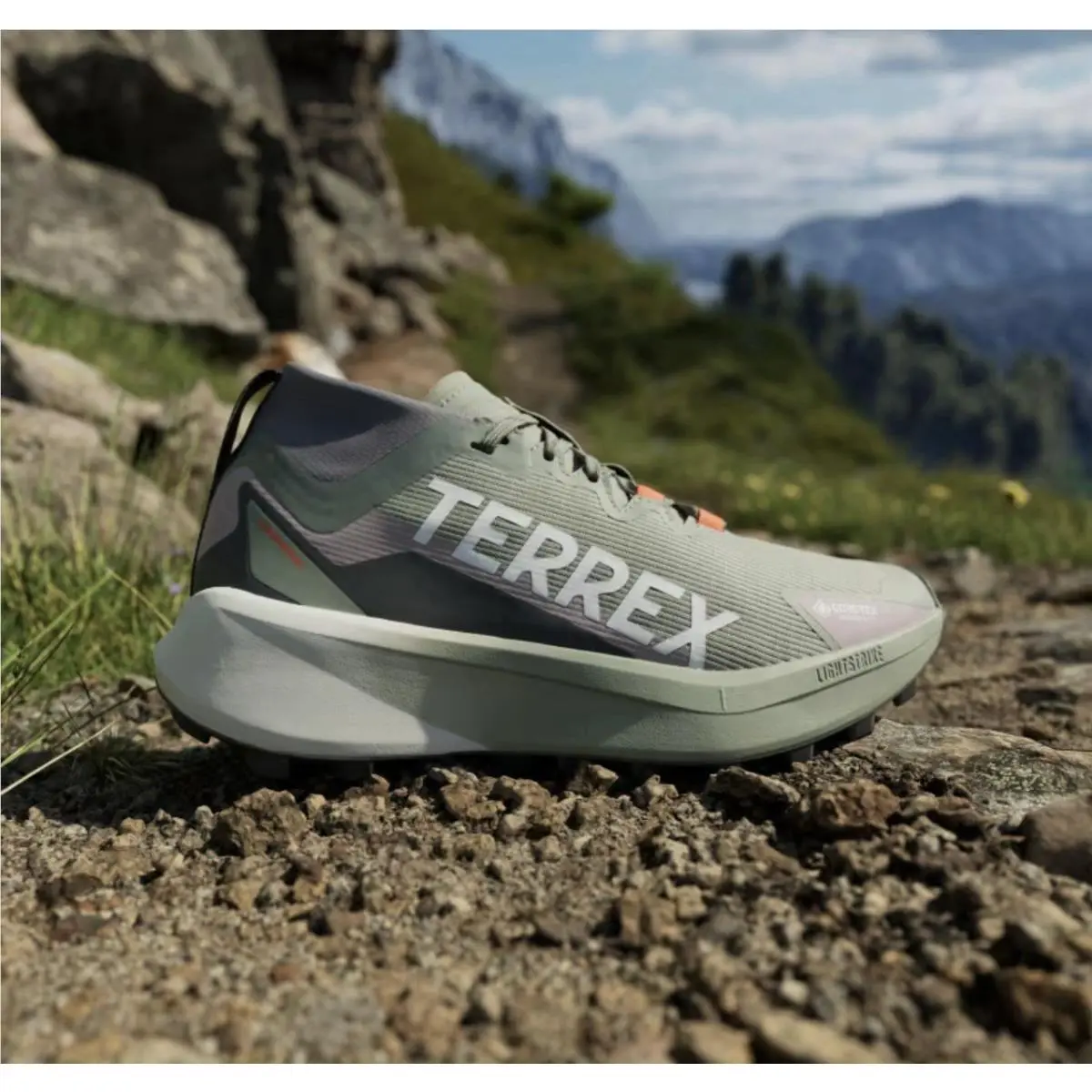 Adidas shoes - adidas TERREX Agravic - TERREX Agravic - JP7253 - Green, Manufacturer: Silver Green/Cloud White/Preloved Fig 0
