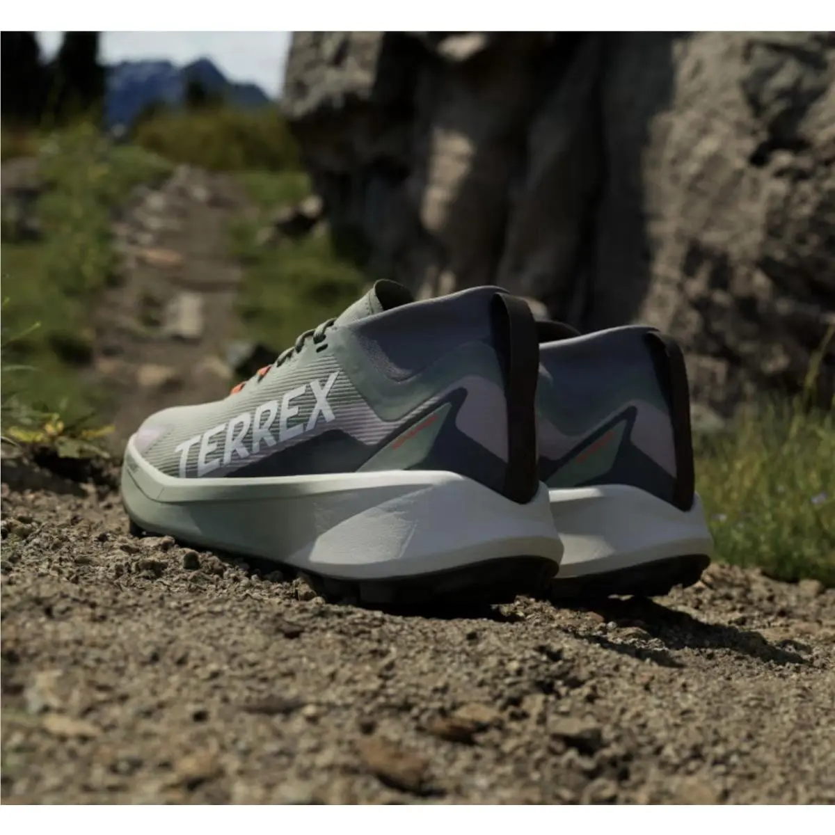 Adidas shoes - adidas TERREX Agravic - TERREX Agravic - JP7253 - Green, Manufacturer: Silver Green/Cloud White/Preloved Fig 6