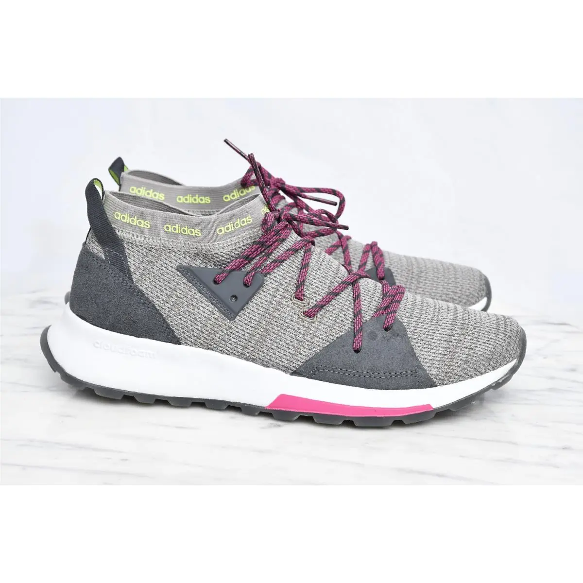 Adidas Cloudfoam Quesa Running Sneakers Athletic Shoes Womens Sz 9